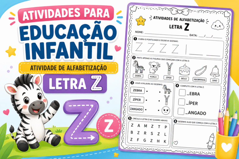Atividades para educação infantil: atividade de alfabetização letra Z 8 ChatGPT Image 30 de abr. de 2026 18 15 20