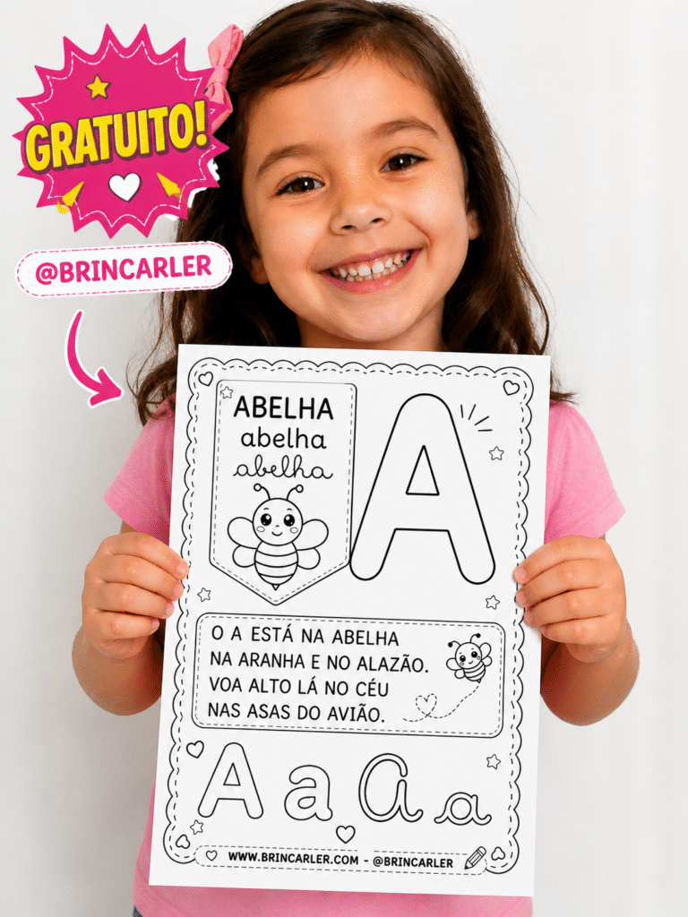 04 Atividades para Trabalhar a Letra A na Educacao Infantil