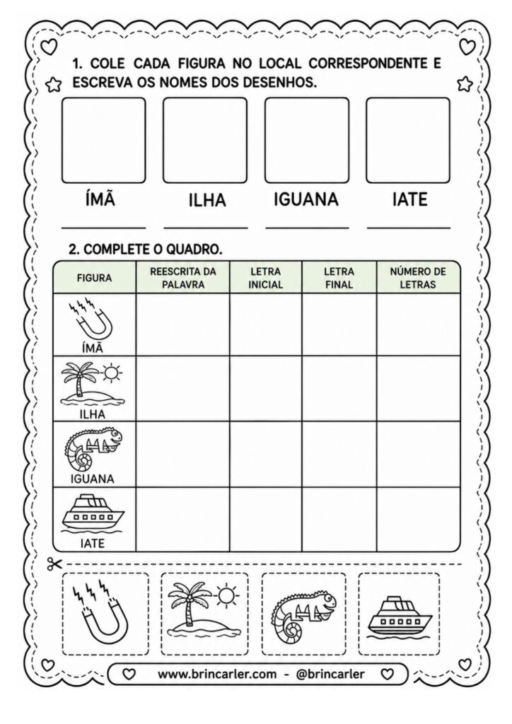 04 Atividades para Trabalhar a Letra I na Educação Infantil 4 11