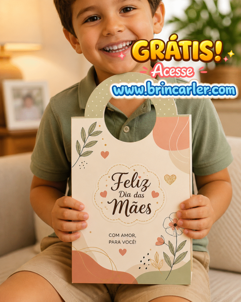 Caixinha Dia das Mães para Imprimir Grátis em PDF 1 Caixinha Dia das Maes para Imprimir Gratis em PDF