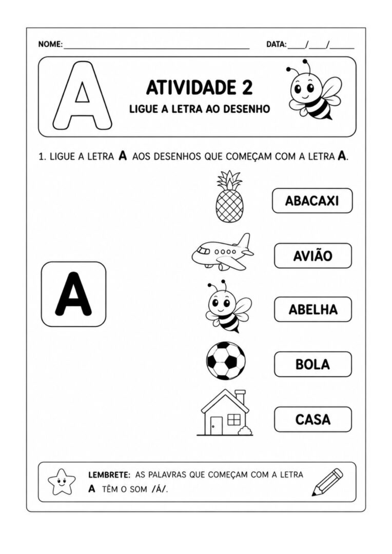 Sequência Didática do Alfabeto para Educação Infantil 2 2 3