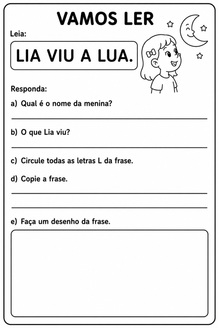 Atividades para Educação Infantil: Atividade de Alfabetização Letra L 1 Atividades para Educacao Infantil Atividade de Alfabetizacao Letra L 3