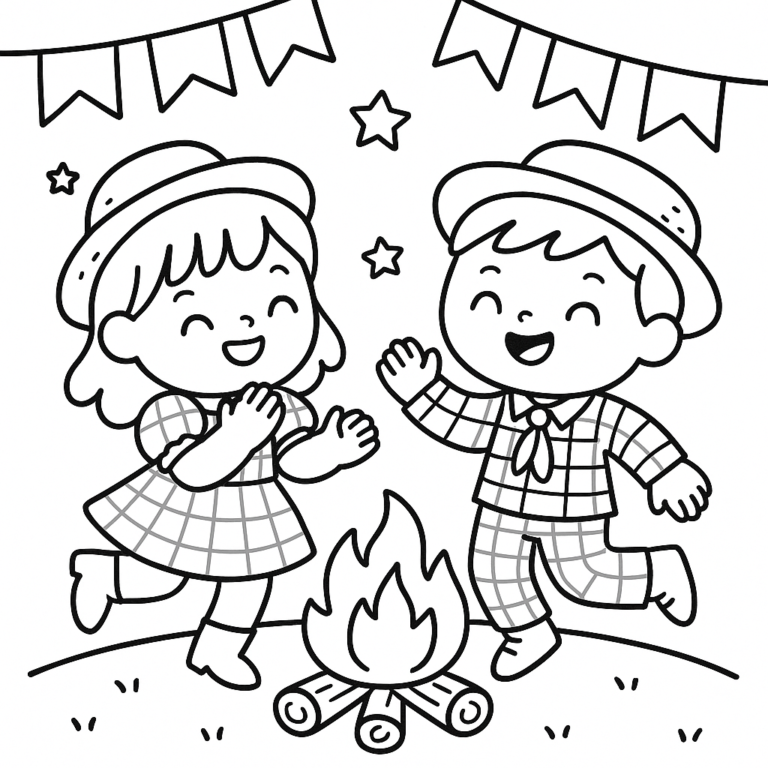 Desenhos Para Colorir Festas Juninas para Imprimir 1 Desenhos Para Colorir Festas Juninas para Imprimir 1 1