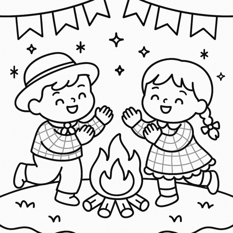 Desenhos Para Colorir Festas Juninas para Imprimir 10 Desenhos Para Colorir Festas Juninas para Imprimir 10 1