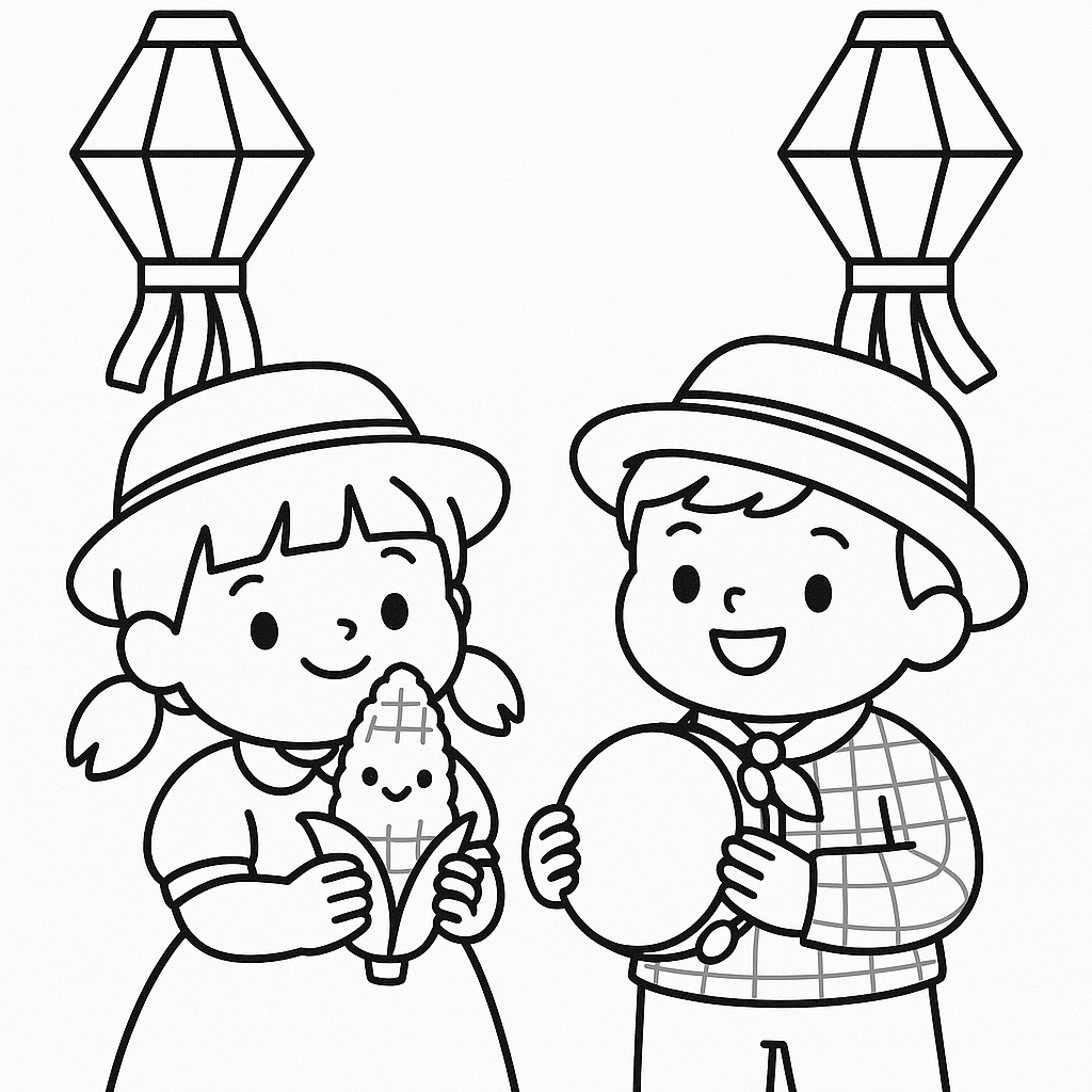Desenhos Para Colorir Festas Juninas para Imprimir 11 Desenhos Para Colorir Festas Juninas para Imprimir 11 1