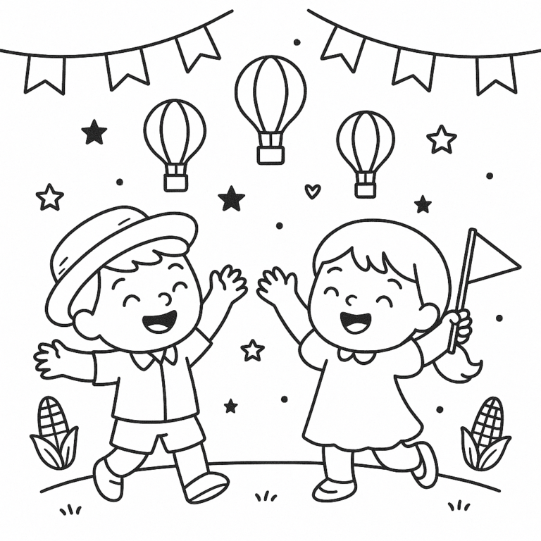 Desenhos Para Colorir Festas Juninas para Imprimir 6 Desenhos Para Colorir Festas Juninas para Imprimir 6 1