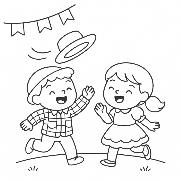 Desenhos Para Colorir Festas Juninas para Imprimir 9 Desenhos Para Colorir Festas Juninas para Imprimir 9 1