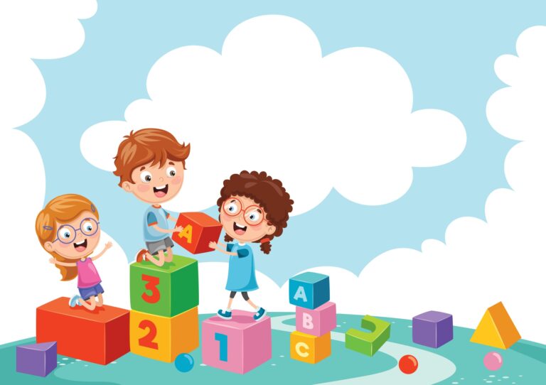 Apostila de Matemática para Educação Infantil 1 ilustracao de criancas brincando 29937 400